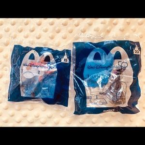 Disney 50th Anniversary McDonalds Toys- Coco Set- Coco and Dante